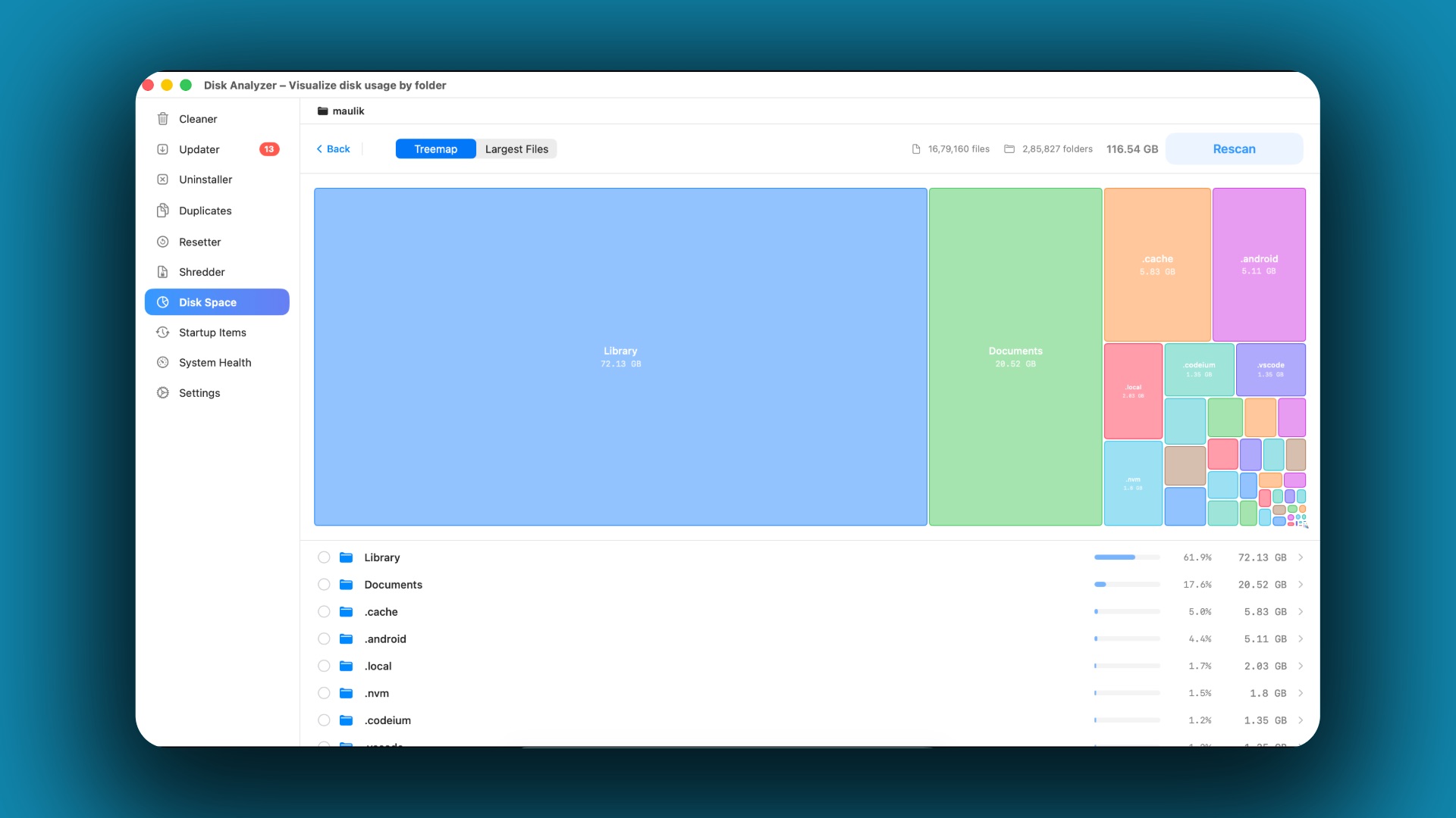 DeepCleanMac screenshot 2
